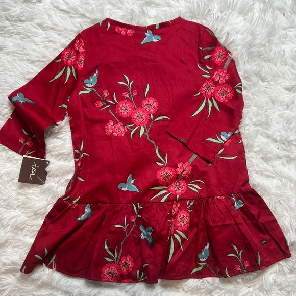 NWT- Girls Brand Tea Dress - Picture 4 of 7